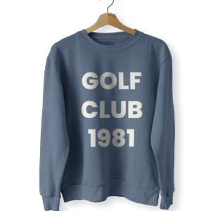 Blue Golf Club Sweatshirt