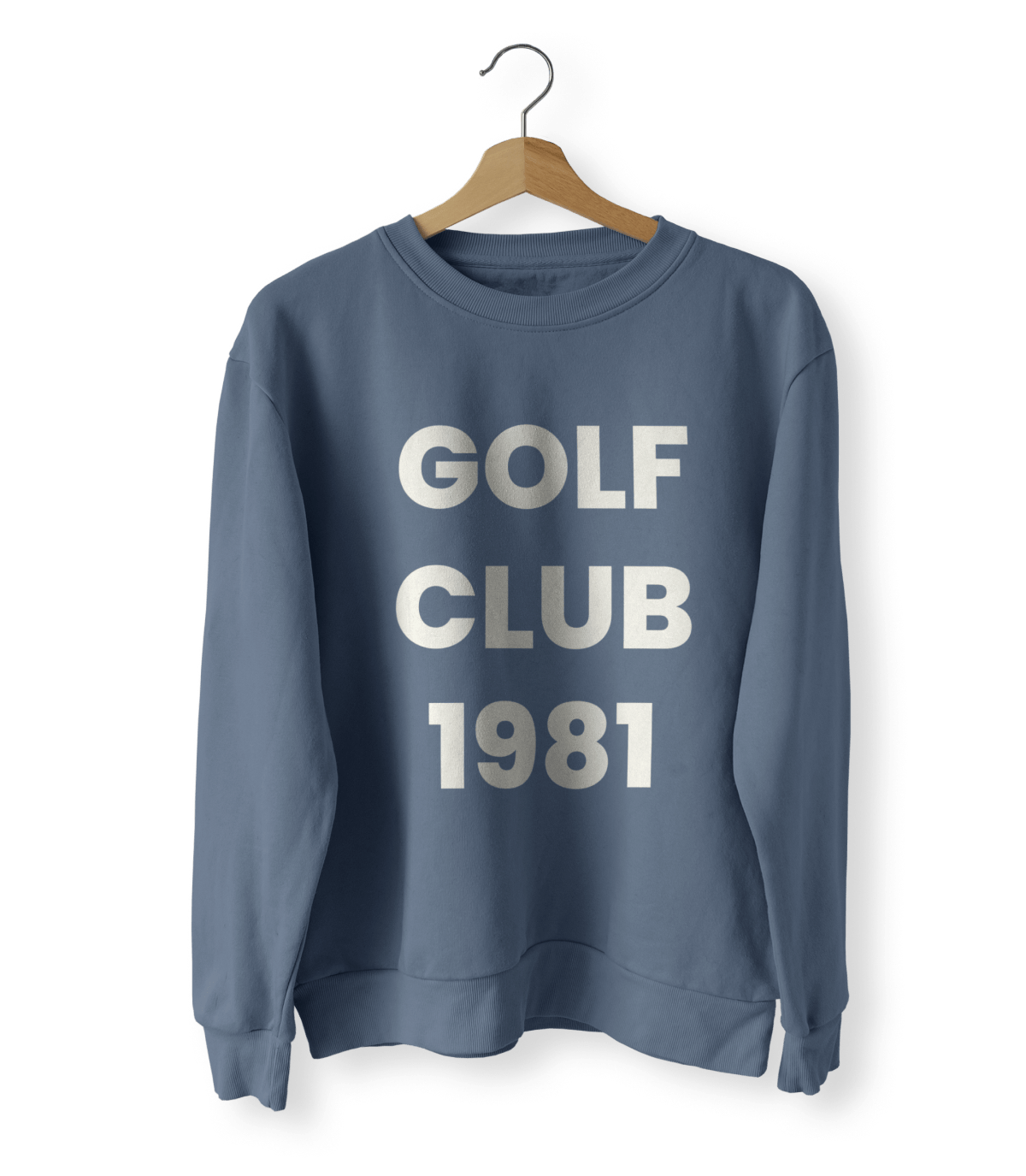 Blue Golf Club Sweatshirt