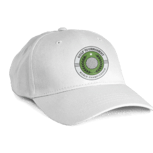 Tournament logo cap