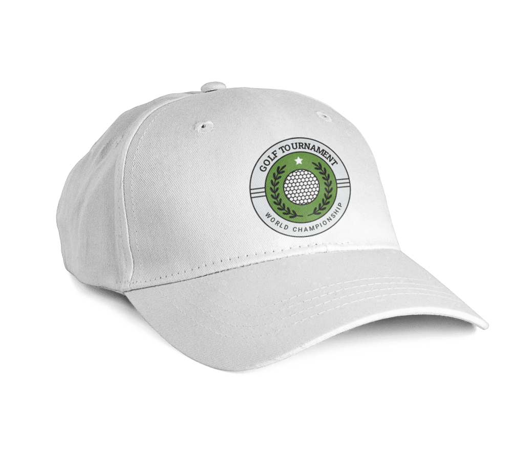 Tournament logo cap